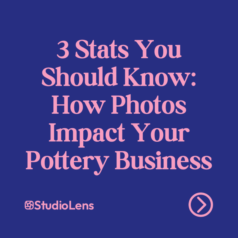 3 Stats You Should Know about Photos and Your Pottery Business
