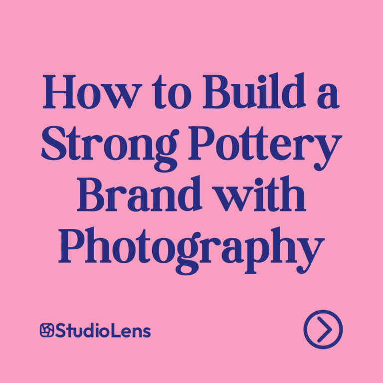 How to Build a Strong Pottery Brand with Photography